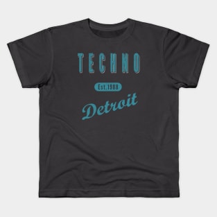 TECHNO 1988 DETROIT Kids T-Shirt